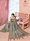 KAVIRA BRIDAL WEAR VOL 3 Latest Fancy Designer Wedding Wear Vichitra Silk Heavy Embroidery Work Border Saree Collection